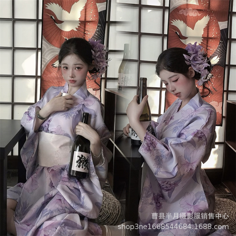 Women'S Formal Traditional Wear - 새로운 스튜디오 모델 일본 기모노 여성