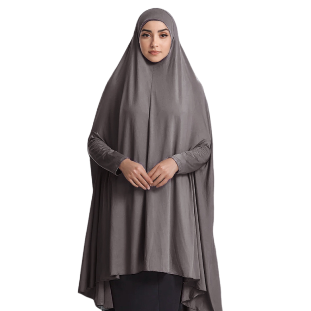 Women Formal Wear Hijab - 카프탄 플레인 무슬림 아바야 단정한 의상