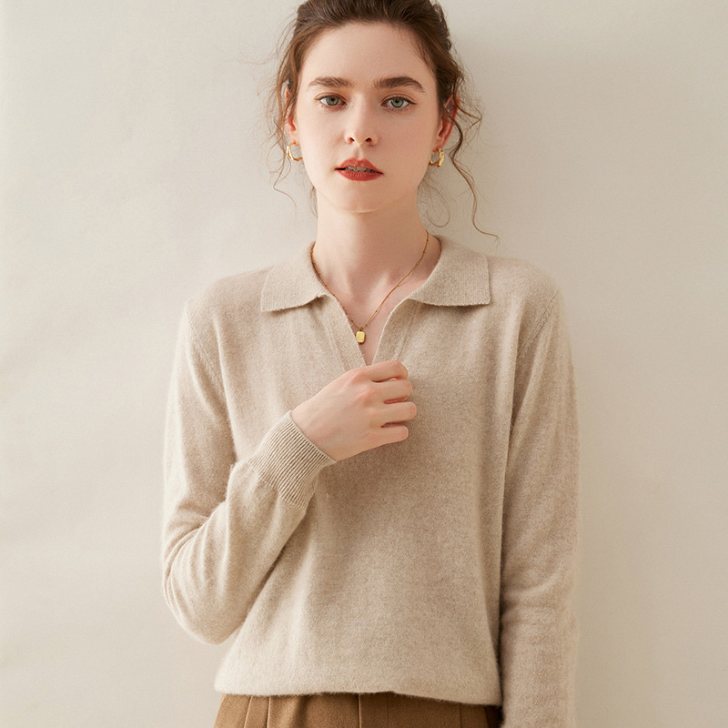 WinvyNee 여성 의류 캐시미어 울 스웨터 폴로 넥 - Cashmere Sweater Formal 리뷰 및 가격