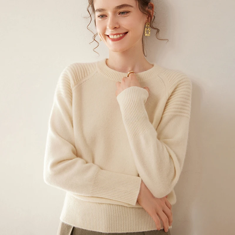 WinvyNee 여성용 캐시미어 울 스웨터 긴 소매 O - Cashmere Sweater Formal 리뷰 및 가격