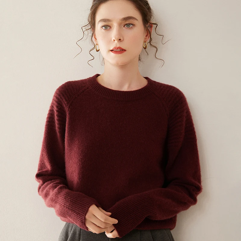 WinvyNee 여성용 캐시미어 울 스웨터 긴 소매 O - Cashmere Sweater Formal 리뷰 및 가격