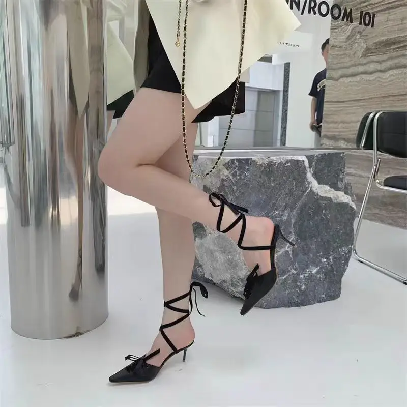 2026 새로운 키튼 힐 포인티드 토 슈즈 발목 스트랩 - Kitten Heel Women 리뷰 및 가격