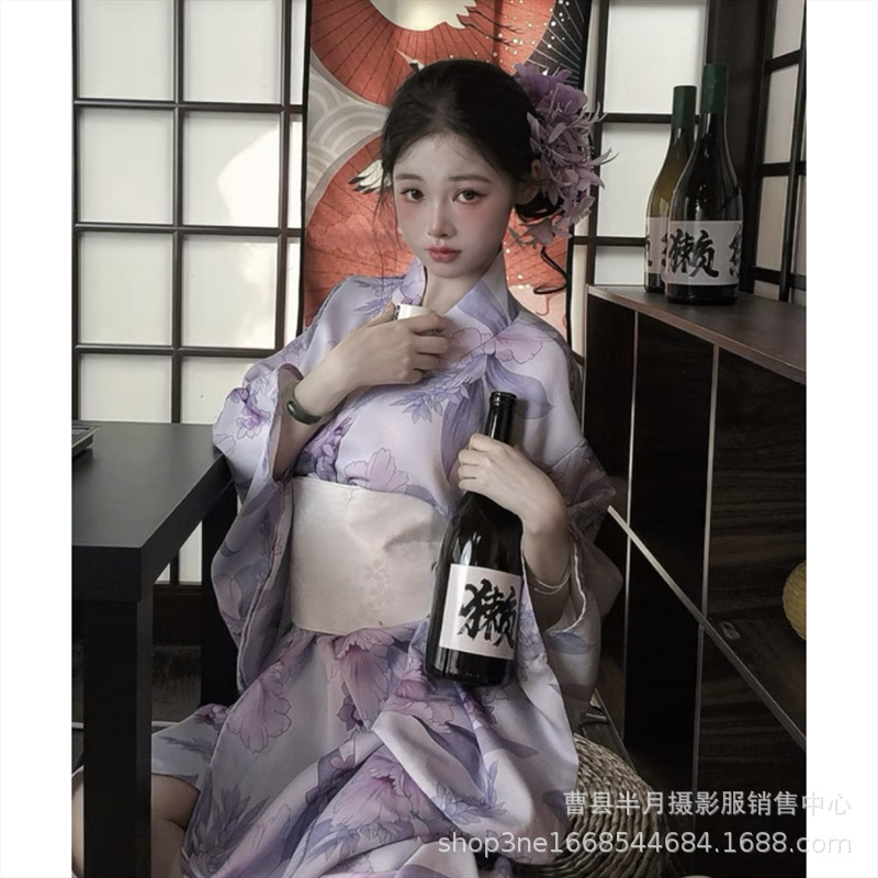 새로운 스튜디오 모델 일본 기모노 여성 정장 개선된 전 - Women'S Formal Traditional Wear 리뷰 및 가격