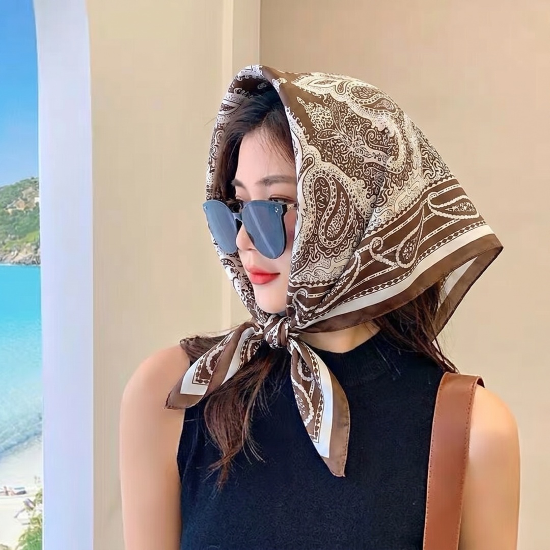 여성용 스카프 히잡 반다나 헤드스카프 스퀘어 손수건 실 - Women Formal Wear Hijab 리뷰 및 가격