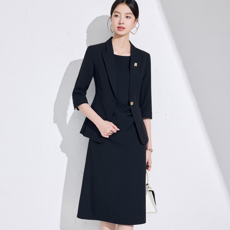 여성 정장 드레스 세트2025 신상 봄/여름 우아하고  - Women'S Formal Wear Petite 리뷰 및 가격