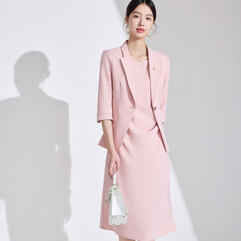 여성 정장 드레스 세트2025 신상 봄/여름 우아하고  - Women'S Formal Wear Petite 리뷰 및 가격