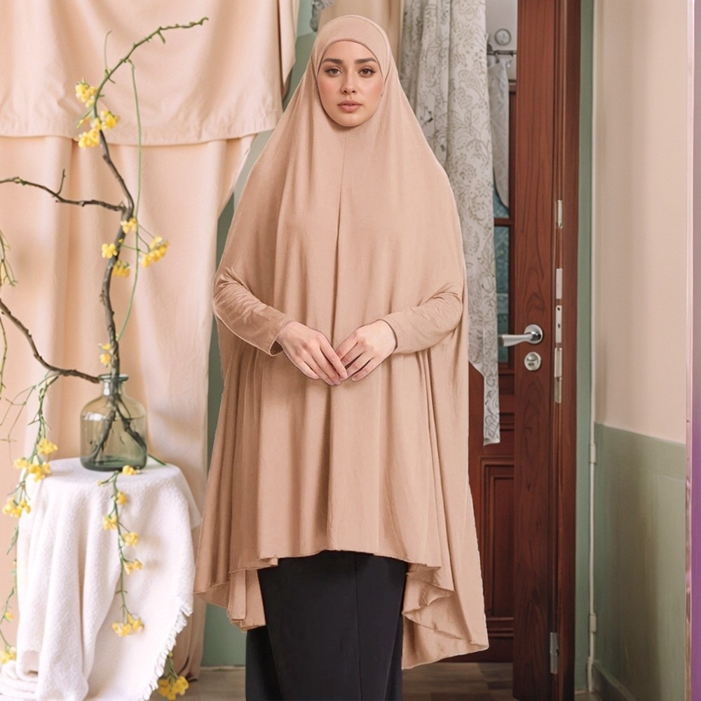 카프탄 플레인 무슬림 아바야 단정한 의상 우아한 풀커버 - Women Formal Wear Hijab 리뷰 및 가격