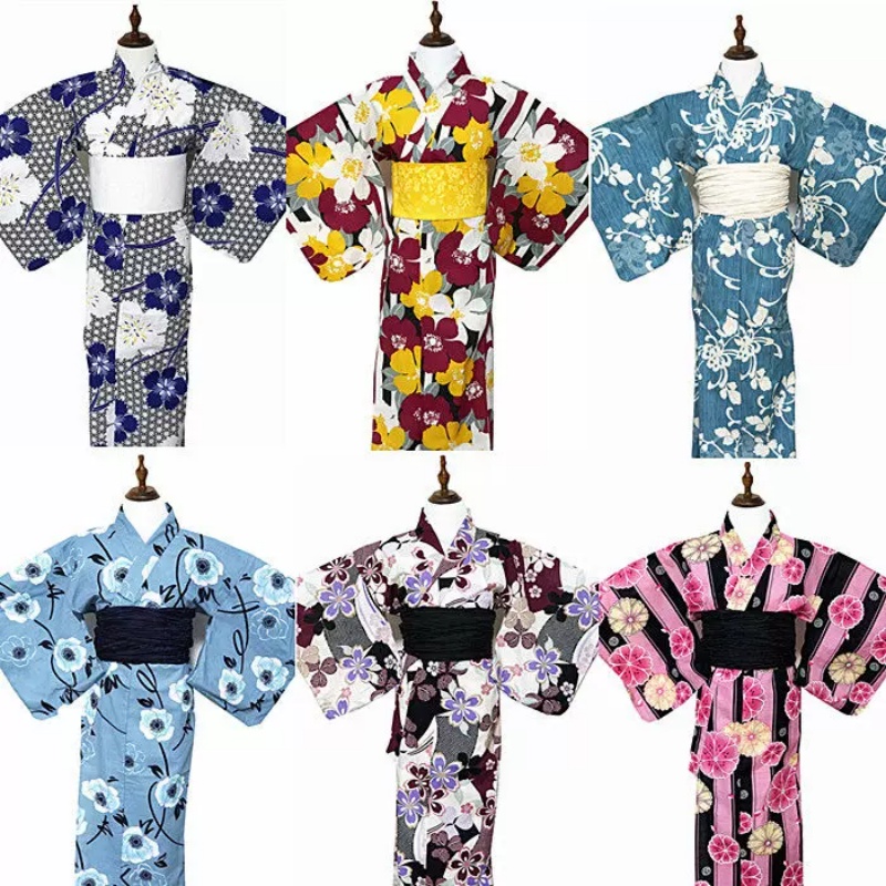 여성용 기모노 여름 유카타 면 레트로 정장 롱 드레스  - Women'S Formal Traditional Wear 리뷰 및 가격