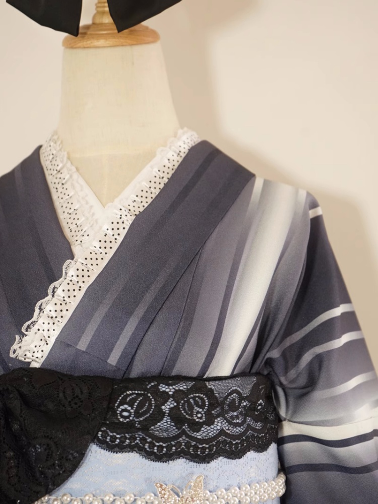 여성 일본 스타일 정장 기모노 이중 레이어 전통 유카타 - Women'S Formal Traditional Wear 리뷰 및 가격