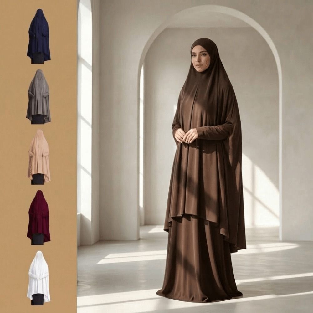 카프탄 플레인 무슬림 아바야 우아하고 단정한 의상 풀커 - Women Formal Wear Hijab 리뷰 및 가격