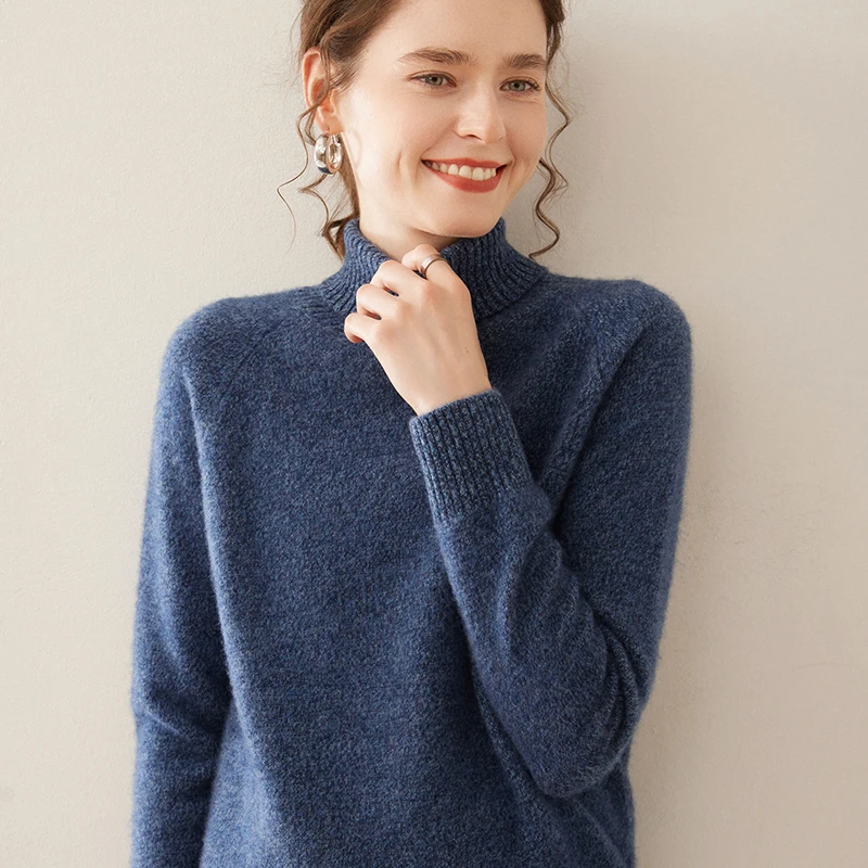 WinvyNee 캐시미어 스웨터 여성 긴 소매 터틀넥  - Cashmere Sweater Formal 리뷰 및 가격
