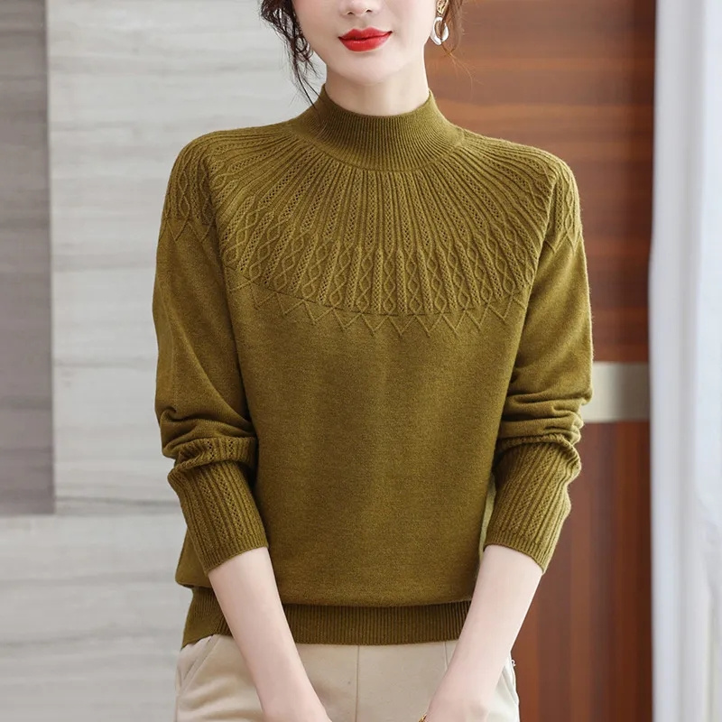2026년 가을/겨울 신상 여성 의류 100% 밍크 플 - Cashmere Sweater Formal 리뷰 및 가격