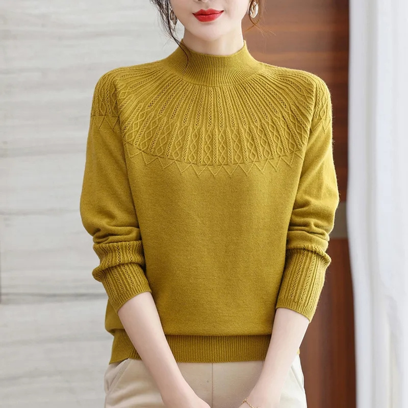 2026년 가을/겨울 신상 여성 의류 100% 밍크 플 - Cashmere Sweater Formal 리뷰 및 가격