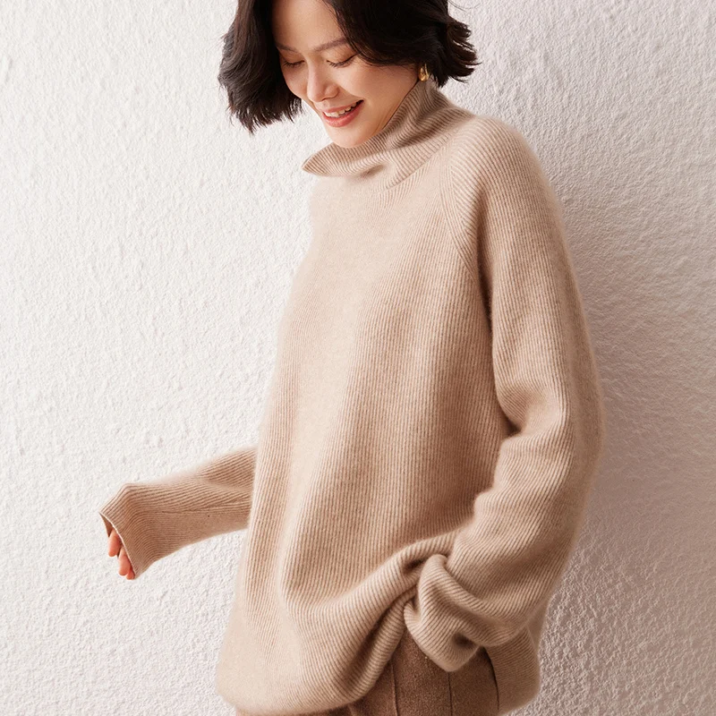 WinvyNee 캐시미어 스웨터 여성 긴 소매 터틀넥  - Cashmere Sweater Formal 리뷰 및 가격