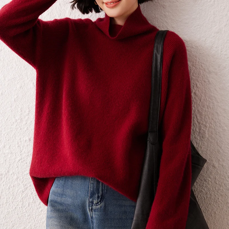 WinvyNee 캐시미어 스웨터 여성 긴 소매 터틀넥  - Cashmere Sweater Formal 리뷰 및 가격