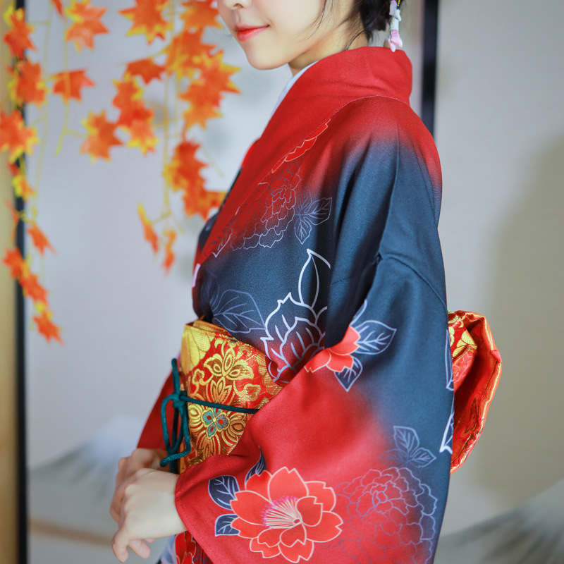 여성용 일본식 기모노 정장 프린트 무늬가 있는 흔들림  - Women'S Formal Traditional Wear 리뷰 및 가격